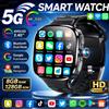 GUHUAVMI 2026 Nuovo Smartwatch 4G 5G con SIM Card per Uomo 8GB+128GB Schermo AMOLED da 2,4" GPS WiFi Videochiamata Download App Social Android