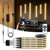 MALITAI Striscia LED COB Dimmerabile con Controllo Remoto tramite App Bluetooth per TV, Pannello Acustico da Parete, Display, Mobile, Scaffale per Libri, Retroilluminazione Decorativa