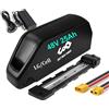 EXECYC Batteria per Ebike Polly 48V 25AH 21700, Batteria al Litio Ricaricabile 52V 20AH 25AH 60V 20AH per Bicicletta Elettrica, per Motori da 1500W 750W 500W 350W