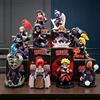 Bandai Set di 12 personaggi Naruto in stile cartone animato, versione Q, modelli da collezione per decorazione da scrivania, giocattolo regalo.