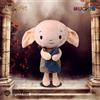 HUGKIS Harry Potter Dobby Peluche, Simpatico Elfo di Peluche, Portachiavi, Ciondolo per Borsa, Regalo da Collezione per i Fan di Potter
