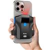 Eyoyo Scanner di codici a barre 1D 2D Eyoyo con clip posteriore, lettore di codici a barre portatile wireless Bluetooth, scansione ad alta velocità di codici QR, compatibile con telefoni cellulari Android e