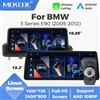 MEKEDE Autoradio da 10,25/12,3 pollici per BMW Serie 3 E90 E91 E92 E93 2005-2012 con Carplay Wireless, Android AUTO, Lettore Multimediale Video e Sistema Intelligente