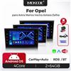 MEKEDE Autoradio Android/Linux da 7 pollici con CarPlay e Android Auto per Opel Astra H J 2004, Vectra, Vauxhall Antara, Zafira, Corsa C D, Vivaro, Meriva, Veda. Sistema di navigazione GPS Android,