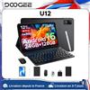 DOOGEE Tablet PC DOOGEE U12 Android 16, Display 12'' S, 24GB RAM (6GB+18GB), 128GB, Batteria 9000mAh, UNISOC T7255, Widevine L1, Doppio Altoparlante
