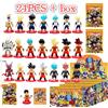 Bandai 1-24 pezzi Set di Scatole a Sorpresa Dragon Ball Z, Figure Anime Super Saiyan Son Goku Vegeta Frieza, Modelli in PVC da Collezione, Giocattoli DBZ