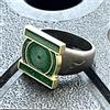 Hot Toys Anello Green Lantern Corps 2026 in Metallo, Accessorio Ufficiale da Collezione per Cosplay della Serie TV DC, Prop per Costume e Decorazione