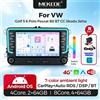 MEKEDE Autoradio Multimediale 7 Pollici 2 Din con Carplay Wireless, Navigazione Android Auto per VW Volkswagen Tiguan Touran Golf 5 6 Passat B6 B7 CC Jetta GLI Skoda Octavia 2 Polo 6R SEAT, Stereo