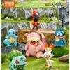BLOKEES Set Regalo Giocattolo con Personaggi da Costruire in Blocchi, Versione Classica Pokémon Serie S 2, Squirtle, Bulbasaur, Charizard