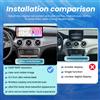 BONROAD 12.3" 2400*900P Wireless CarPlay Autoradio Lettore multimediale Touch Display Screen Per Mercedes Benz Classe A W176 GLA X156 CLA C117 X117 2016-2019 Sistema NTG5.0 Android Auto AirPlay