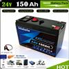Ddadache Consegna rapida DHL in 3-7 giorni, batteria al litio 18650 da 24V 150 ampere-ora, batteria ricaricabile per veicoli elettrici solari + caricabatterie da 25,2 Volt 2 Ampere, batteria adatta per