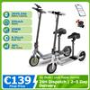 ATSANT Monopattino elettrico ATSANT JS01 per adulti, batteria da 36 V e 5,2 Ah, autonomia di 25 km, ampio vano portaoggetti, doppi freni, controllo tramite app, pneumatici da 8,5 pollici, 25. ° Monopattino