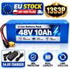 DAGENLY Batteria per E-Bike 48V 10Ah 13S3P 18650 Pacco Batteria Li-ion XT60 DC con Protezione BMS Caricabatterie 54.6V, Batteria DIY per Scooter Elettrico, Spedizione da Polonia con Magazzino UE