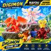 Kayou Digimon Serie Evoluzione Dimensionale Mini Gomma da Cancellare Figurina Blind Box Mystery Box Gomma da Collezione Regalo Ufficialmente Autorizzato