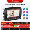 podofo Autoradio Podofo 7'' con Carplay Wireless e Android Auto per Fiat 500L 2013-2019, Sistemi Intelligenti per Auto, Navigazione GPS, BT, FM/RDS, Autoradio 2din Plug&Play, Unità Principale SWC, Stereo