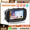 podofo Autoradio stereo Podofo 7'' 2 Din 4 core 4+64G per Fiat 500X 2014-2020, sistema multimediale per auto con video, FM, RDS, GPS, EQ, CarPlay wireless, Android Auto, sistemi intelligenti per auto