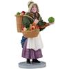 LEMAX Venditrice di Verdura Vegetable Vendor in Resina H6.8 x 3.5 x 4 cm