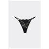 Tezenis Perizoma Con Fianchetto Tanga Mystic Secret Donna Nero