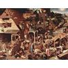 Lais Systeme Puzzle di Lais Pieter Bruegel il Vecchio - Serie di dipinti ad arco, I proverbi olandesi 1000 pezzi