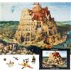 OEM Puzzle in legno, "La Torre di Babele", 1000 pezzi, 43,5 x 59,5 cm