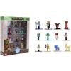 OEM Minecraft Nano Metalfigs, Serie 17, 12 figure in metallo, 4,2 cm, colorate