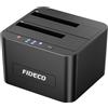 Merkloos Stazione di docking per hard disk - USB 3.0 - Due alloggiamenti - Clonazione offline