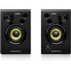 Merkloos Altoparlante monitor attivo per DJ - 2 x 15 W RMS - woofer da 7,6 cm - MDF