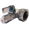 Valvola di intercettazione a T 3/8 MF tubo 3/8"