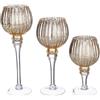 BIZZOTTO PORTA CANDELA SHEILA ORO MISURA L 093903103 BIZZOTTO