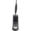 Gea luce GFA1742 FARETTO DA INCASSO PER TUBOLARE GPL 410-11-12-13-14-15-16-17 LED 3000K 536LM 10W ARGENTO OPACO