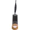 Gea luce GFA1743 FARETTO DA INCASSO PER TUBOLARE GPL 410-11-12-13-14-15-16-17 LED 3000K 560LM 10W BRONZO OPACO