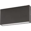 Gea luce GES2211 APPLIQUE BIEMISSIONE 3000-4000-5000K 650-680LM 10W ANTRACITE
