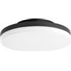 Gea luce GPL360 PLAFONIERA TONDA CCT LED 3000-4000K 2200-2300LM 24W GRIGIO ANTRACITE E BIANCO