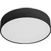 Gea luce GPL381 PLAFONIERA ROTONDA CCT LED 3000-4000-5000K 2265-2473LM 25W NERO OPACO 23CM