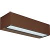 Gea luce GES2245 APPLIQUE MEDIO BIEMISSIONE LED CCT 300-4000-5000K 1370-1580-1590LM 6W MARRONE