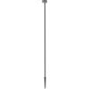 Gea luce GES2424N PALETTO UN ALLUMINIO E METACRILATO LED 4000K 99LM 1,5W CON PICCHETTO GRIGIO ANTRACITE H.80CM