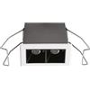 Gea luce GFA1660 FARETTO AD INCASSO IN ALLUMINIO 2 LUCI LED 3000K 250LM 4W