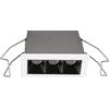 Gea luce GFA1661 FARETTO AD INCASSO IN ALLUMINIO 3 LUCI LED 3000K 420LM 6W
