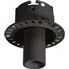 Gea luce GFA1693 FARETTO INCASSO TRIMLESS ORIENTABILE NERO LED 3000K 650LM 8W D.3,15CM H.5,5CM