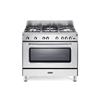 DeLonghi Cucina a gas con forno a gas ventilato termostato DeLonghi BS 965 GXX