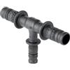 GEBERIT Mepla raccordo Tee ridotto intermedio PVDF Ø26x20x20mm