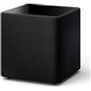 KEF KUBE 10 MIE SUBWOOFER ATTIVO BLACK NUOVO GARANZIA UFFICIALE