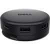 DELL DA326 Cablato USB 3.2 Gen 1 [3.1 Gen 1] Type-C Nero (Pro 7-in-1 usb-c Trave
