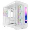 Case PC mid tower con schermo LCD e vetro temperato MC-REVMAX ATX-ARGB 11,8"
