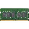 SYNOLOGY Modulo di memoria RAM per server NAS D4ES02-4G 4GB DDR4-SODIMM-ECC