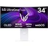 LG Monitor gaming OLED curvo ULTRAGEAR-34GX90SA-W 34" WQHD 240HZ