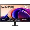 LG Monitor QHD con USB-C 32U631A-B 31,5"