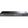 TP-LINK Switch Gigabit gestito a 16 porte per montaggio su rack JETSTREAM-L2 2X-SFP