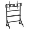 Supporto da pavimento con ruote e ripiano per TV EW1584 55-100" VESA-1000X600 12