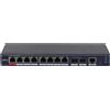 DAHUA Switch PoE Gigabit gestito a 8 porte e 2 SFP DH-SG4010P-2F
